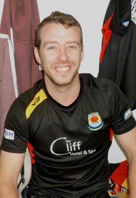 Kieran Hurley - helped Cardigan to Welsh Bowl success with a good try
